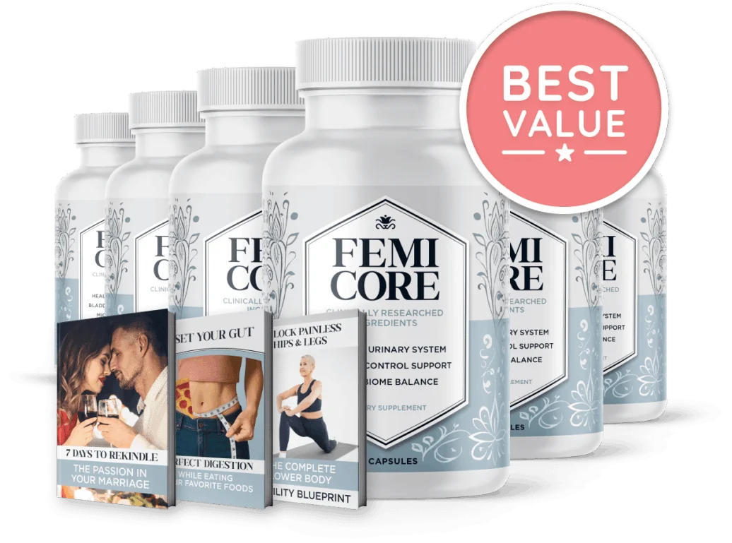 FemiCore 6 bottle best value package